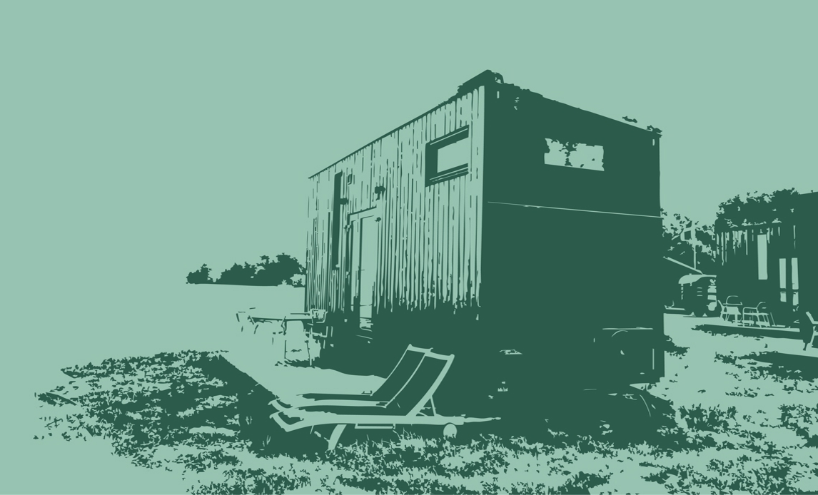 Grafik af tiny house