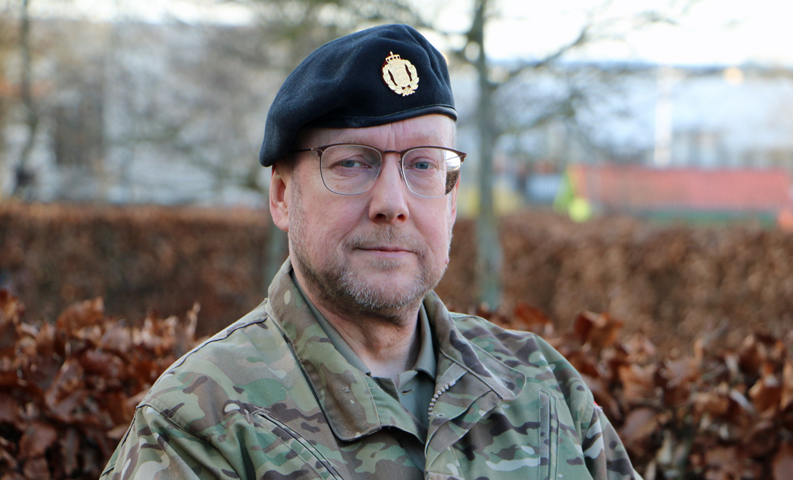 Profilbillede af chef for Veterancentret oberst Kim Simonsen.