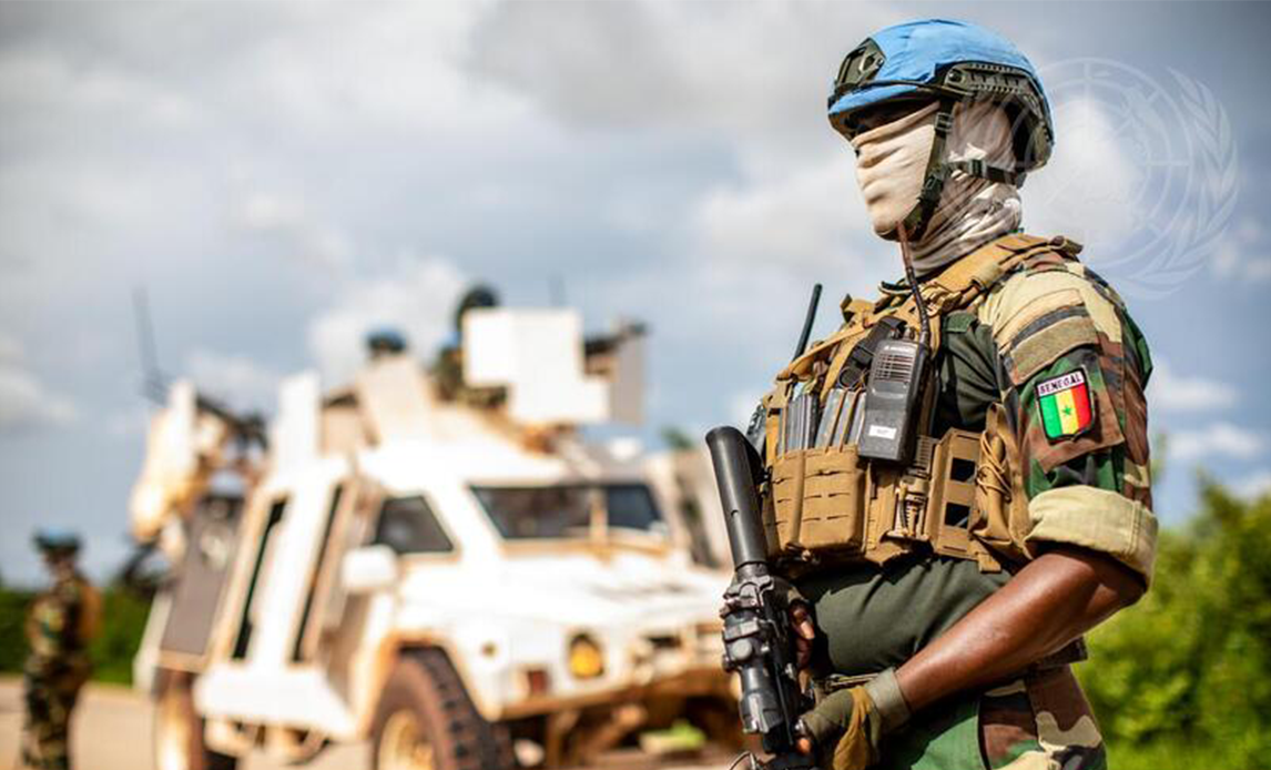 Quick Reaction Force of MINUSMA Hosts Base in 
Ogossagou in Mali
