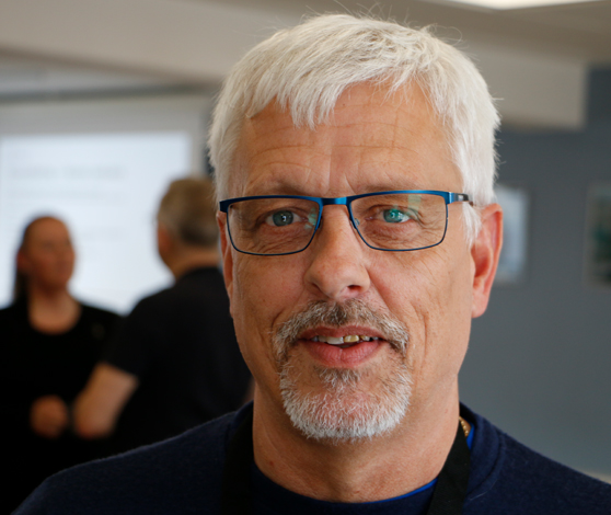 Portrætfoto af formand for Veteranstøtten, Steen Møller Petersen.
